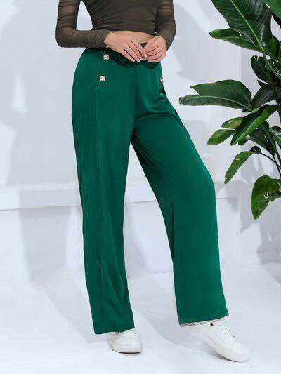 Stylish Wide Leg Pants for Comfort and Versatile Wear - Selvanelle
