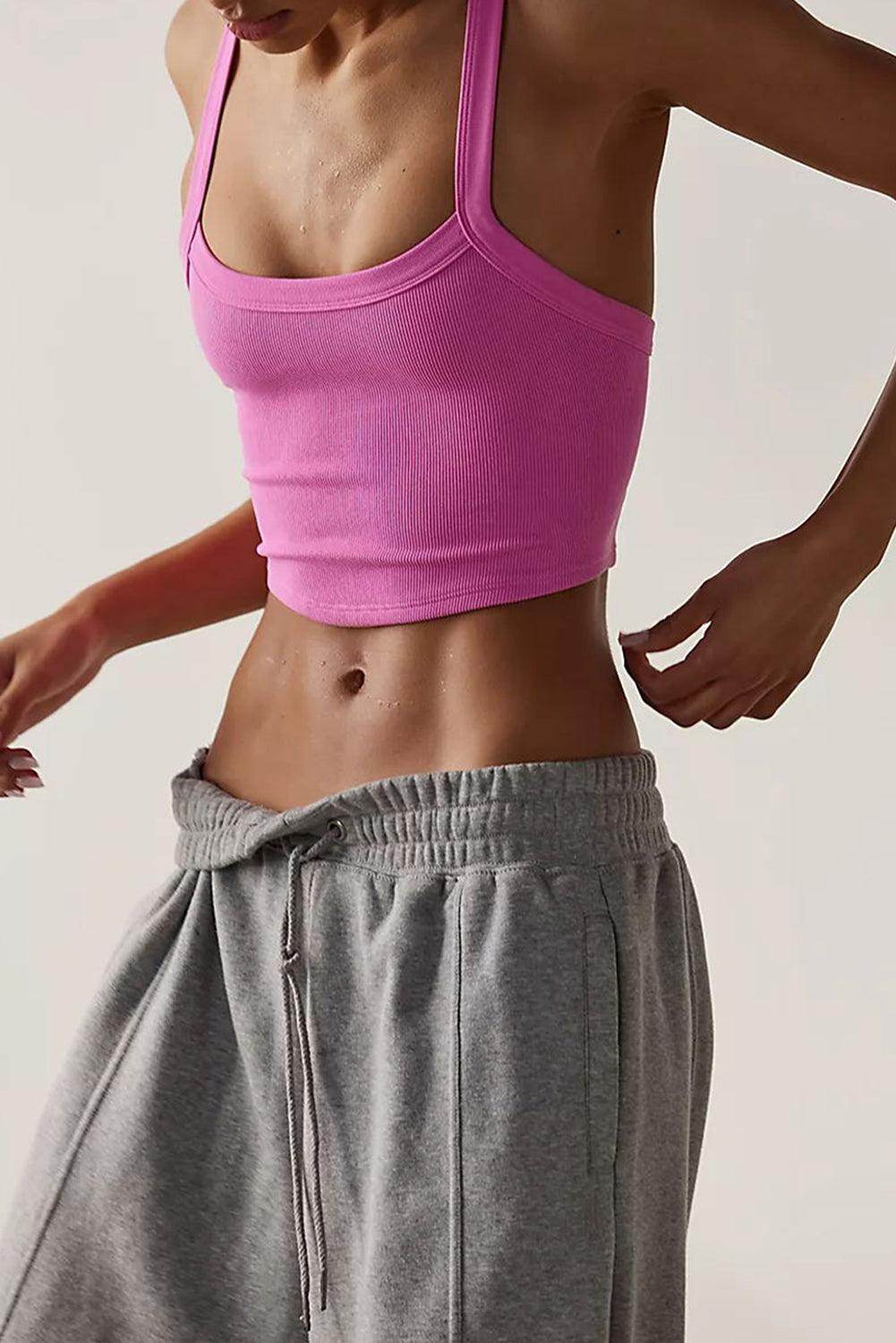 Scoop Neck Active Tank for Women with Moderate Stretch - Selvanelle