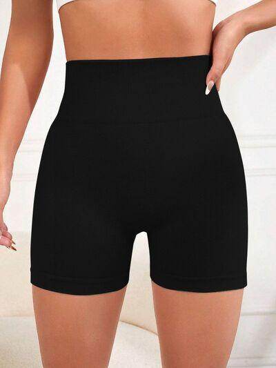 High Waist Active Shorts for Women with Stretchy Comfort - Selvanelle