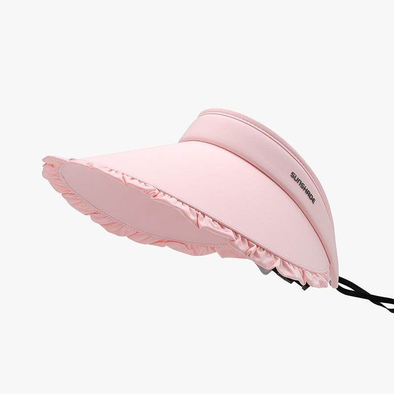 Frill Adjustable Ice Silk Sun Hat for Ultimate Sun Protection - Selvanelle