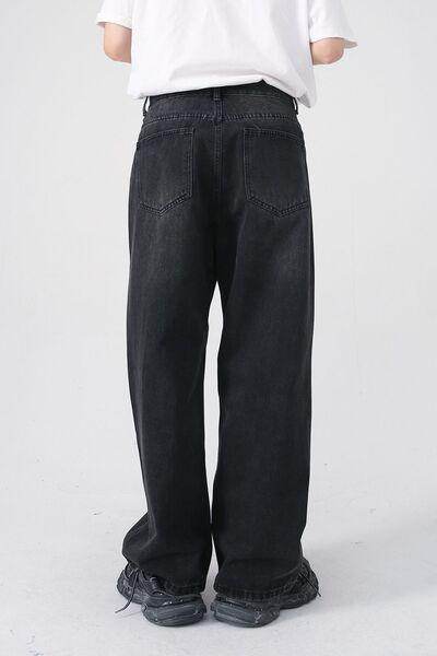 Baggy Jeans with Pockets for Comfortable Everyday Wear - Selvanelle
