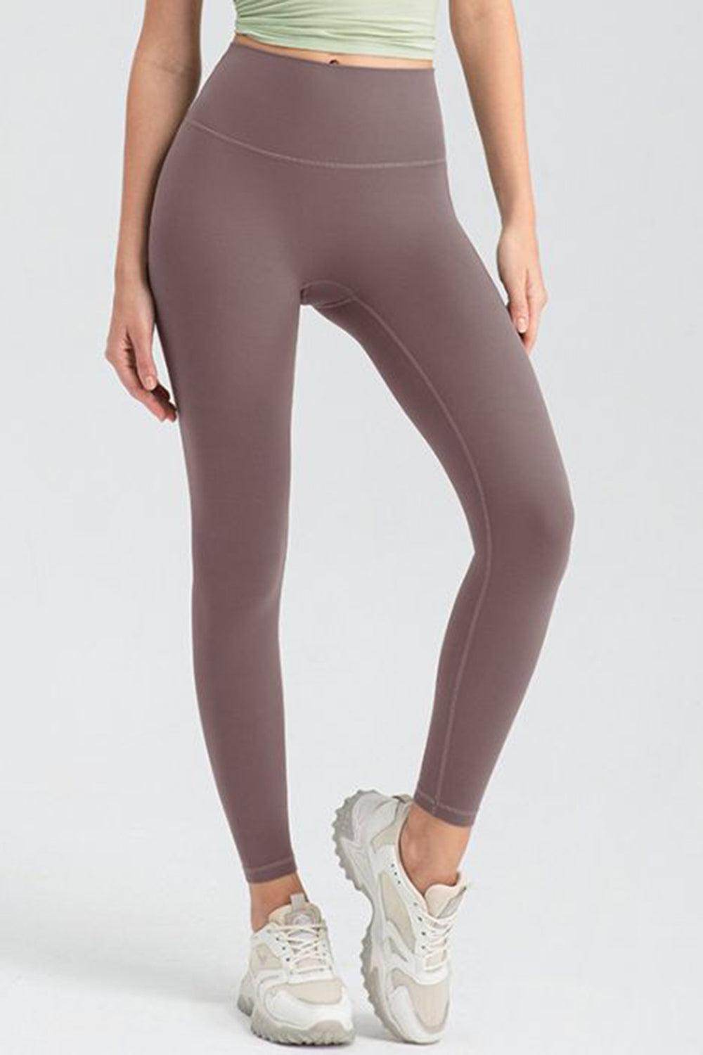 Wide Waistband High Waist Sport Leggings for Active Comfort - Selvanelle