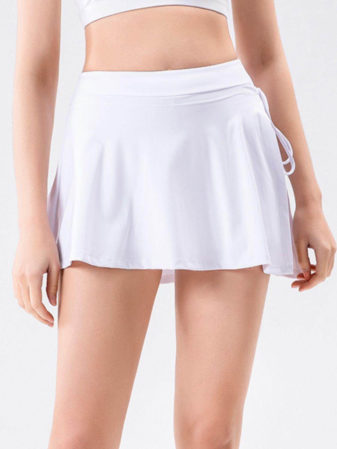 High Waist Active Skort with Pockets for Women’s Comfort - Selvanelle