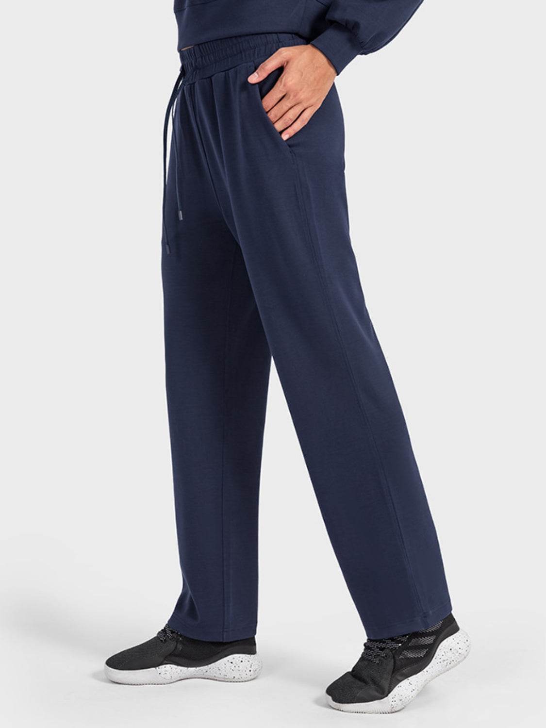 Millennia Drawstring Pocketed Sport Pants - Selvanelle