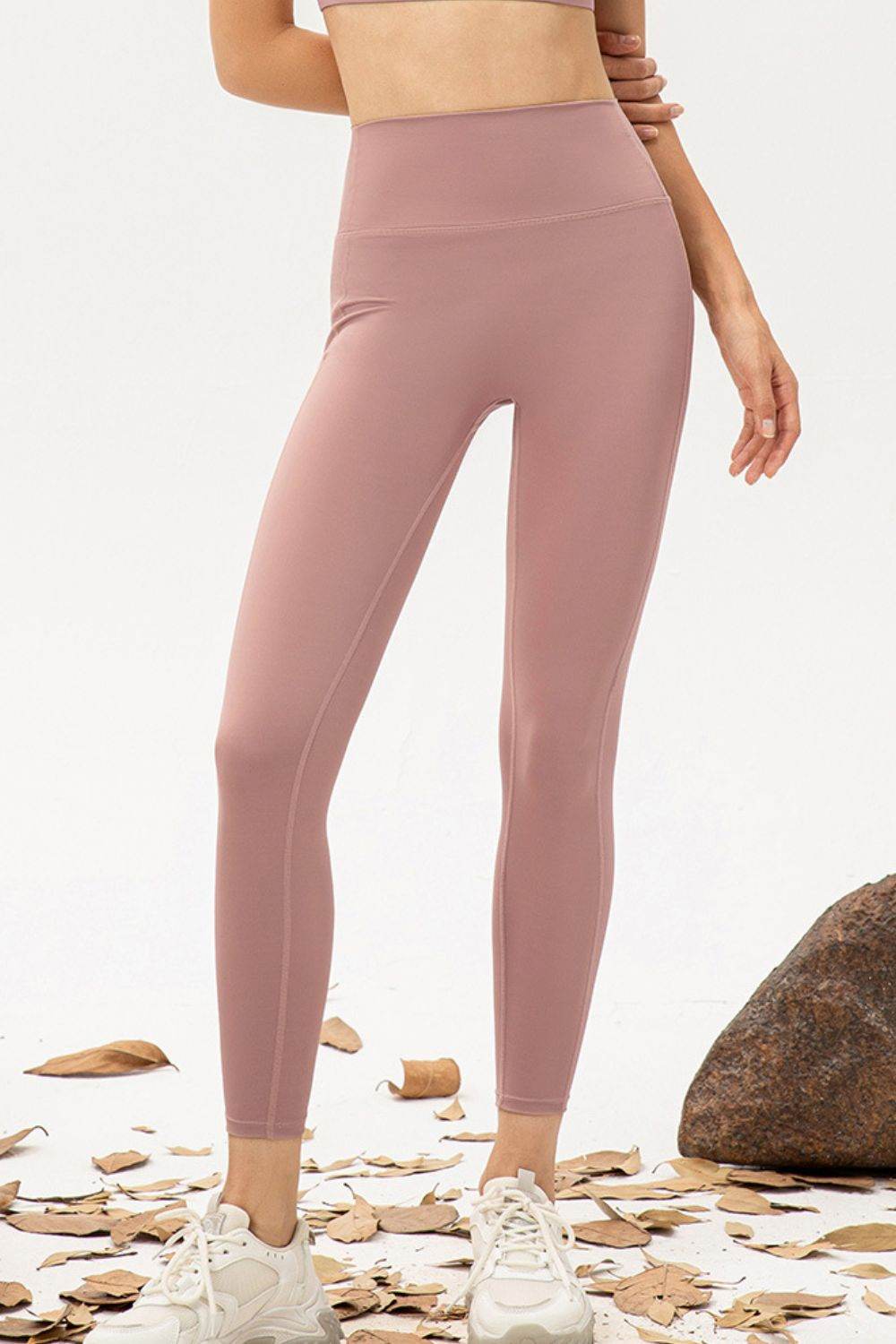 High Waist Skinny Active Pants - Selvanelle