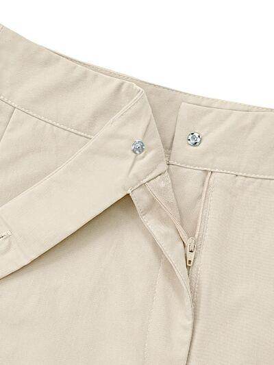 High Waist Wide Leg Pants for Women in Opaque Style - Selvanelle