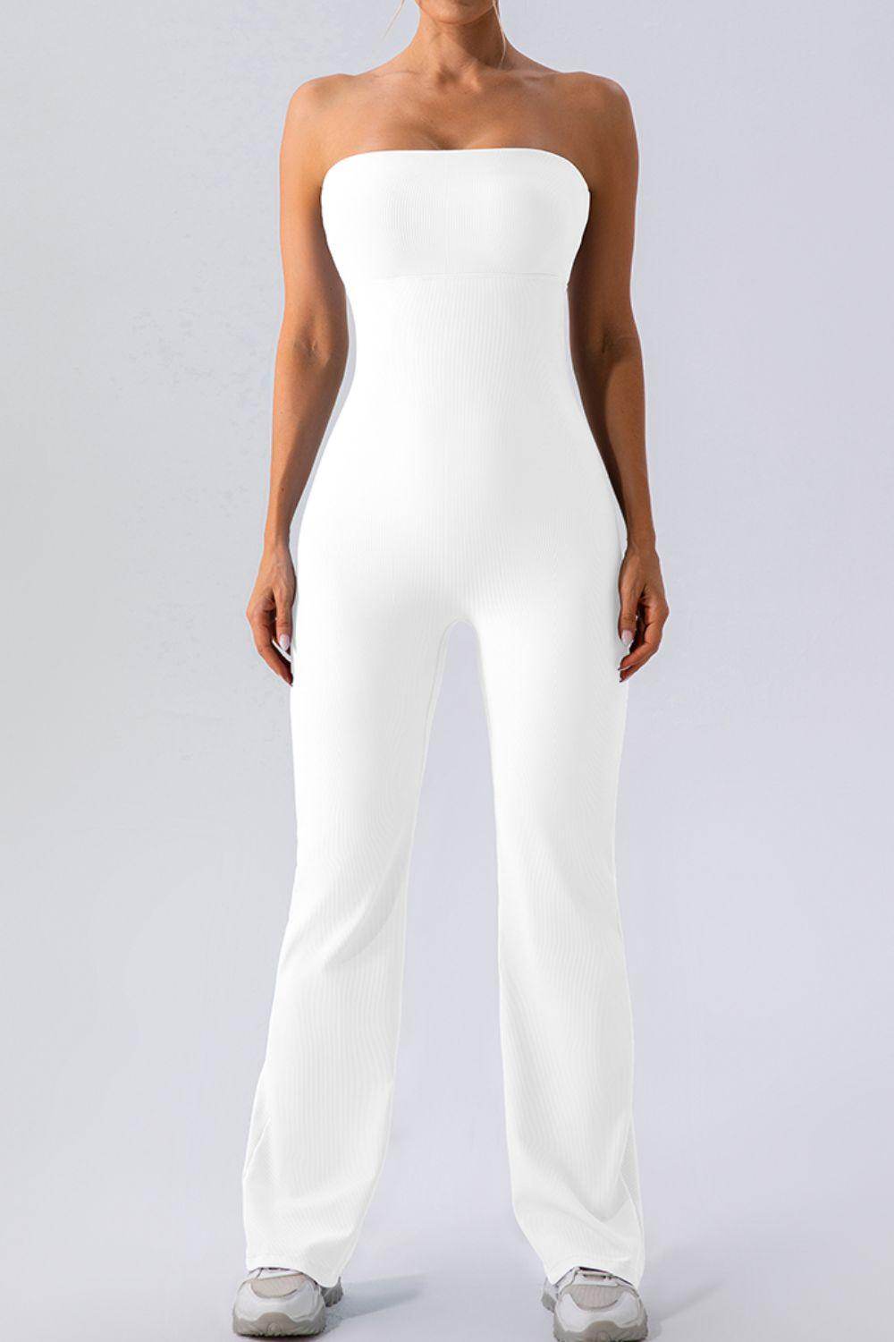 Sleeveless Straight Active Jumpsuit for Ultimate Comfort - Selvanelle