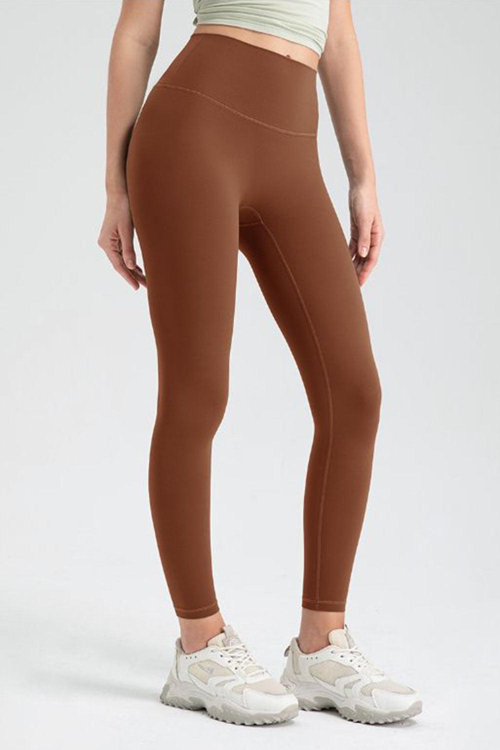 Wide Waistband High Waist Sport Leggings for Active Comfort - Selvanelle