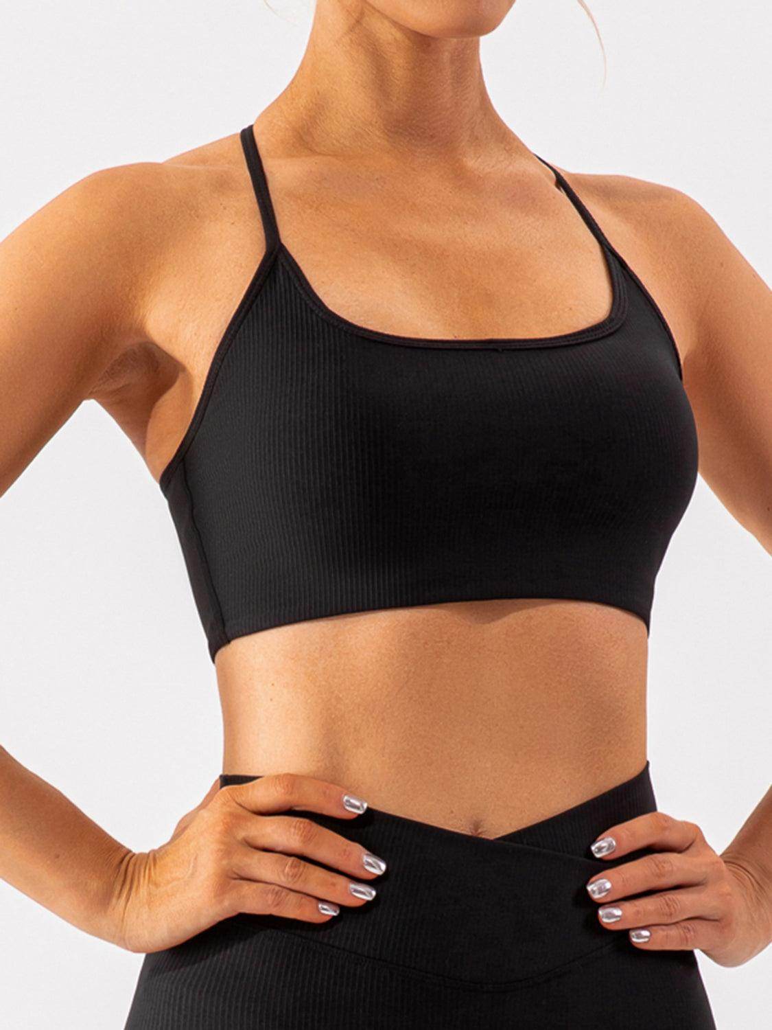 Spaghetti Strap Active Bra for Comfortable Everyday Wear - Selvanelle
