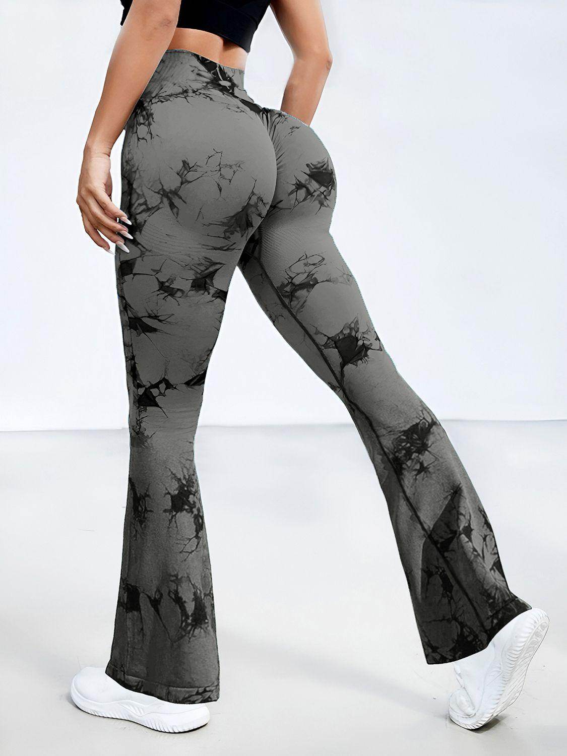 Tie-Dye High Waist Active Leggings for Women Comfortable Fit - Selvanelle