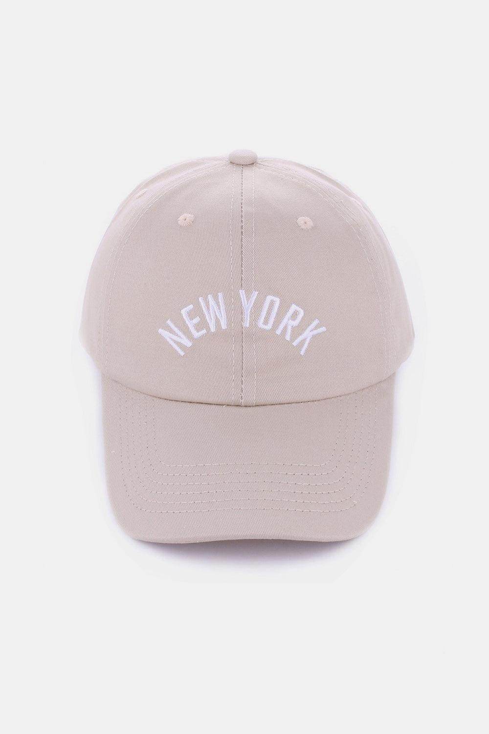 Zenana Embroidered City Baseball Cap for Urban Style - Selvanelle