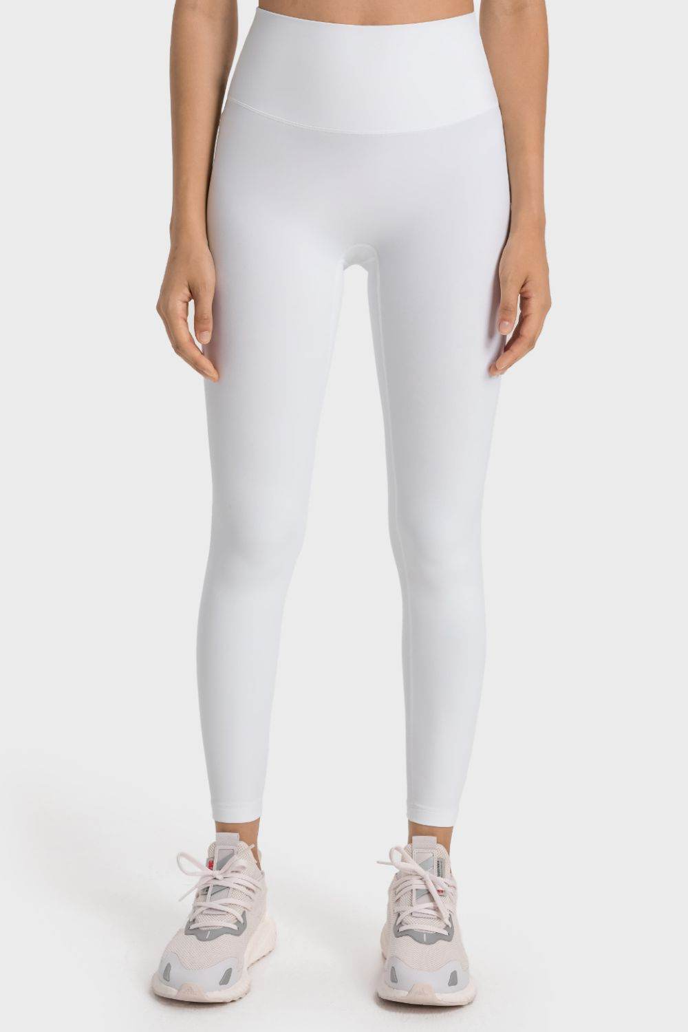 Millennia High-Rise Wide Waistband Yoga Leggings - Selvanelle