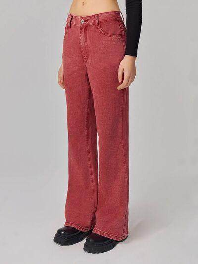 Bootcut Jeans with Pockets for Stylish Everyday Wear - Selvanelle