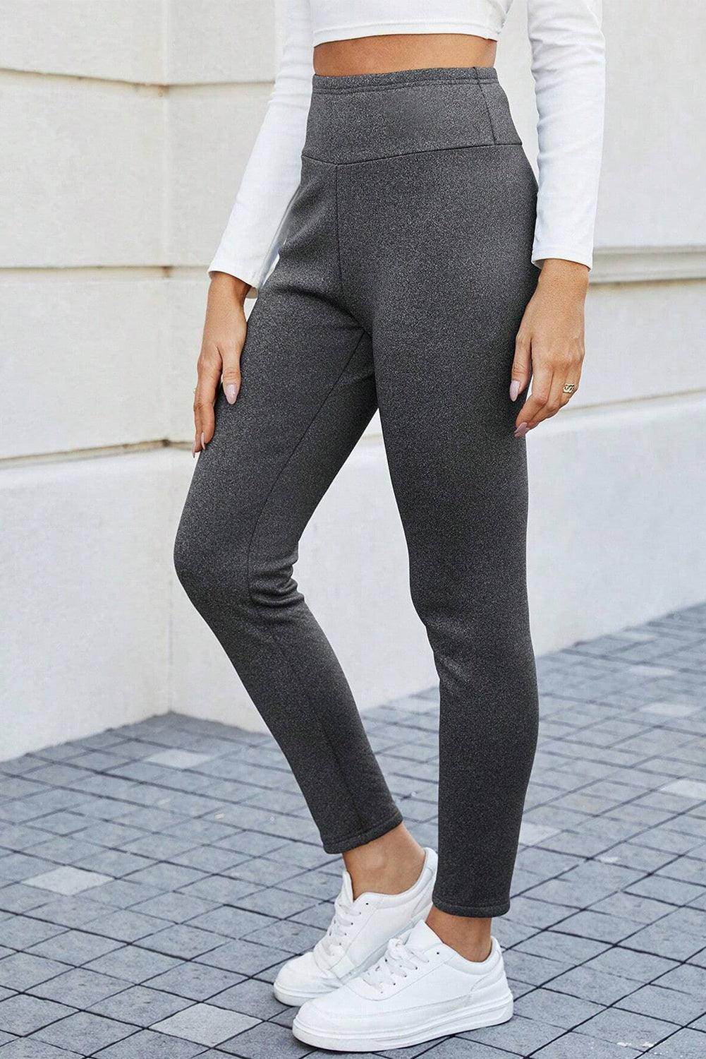 High Waist Leggings for Women - Opaque Stretchy Fit - Selvanelle