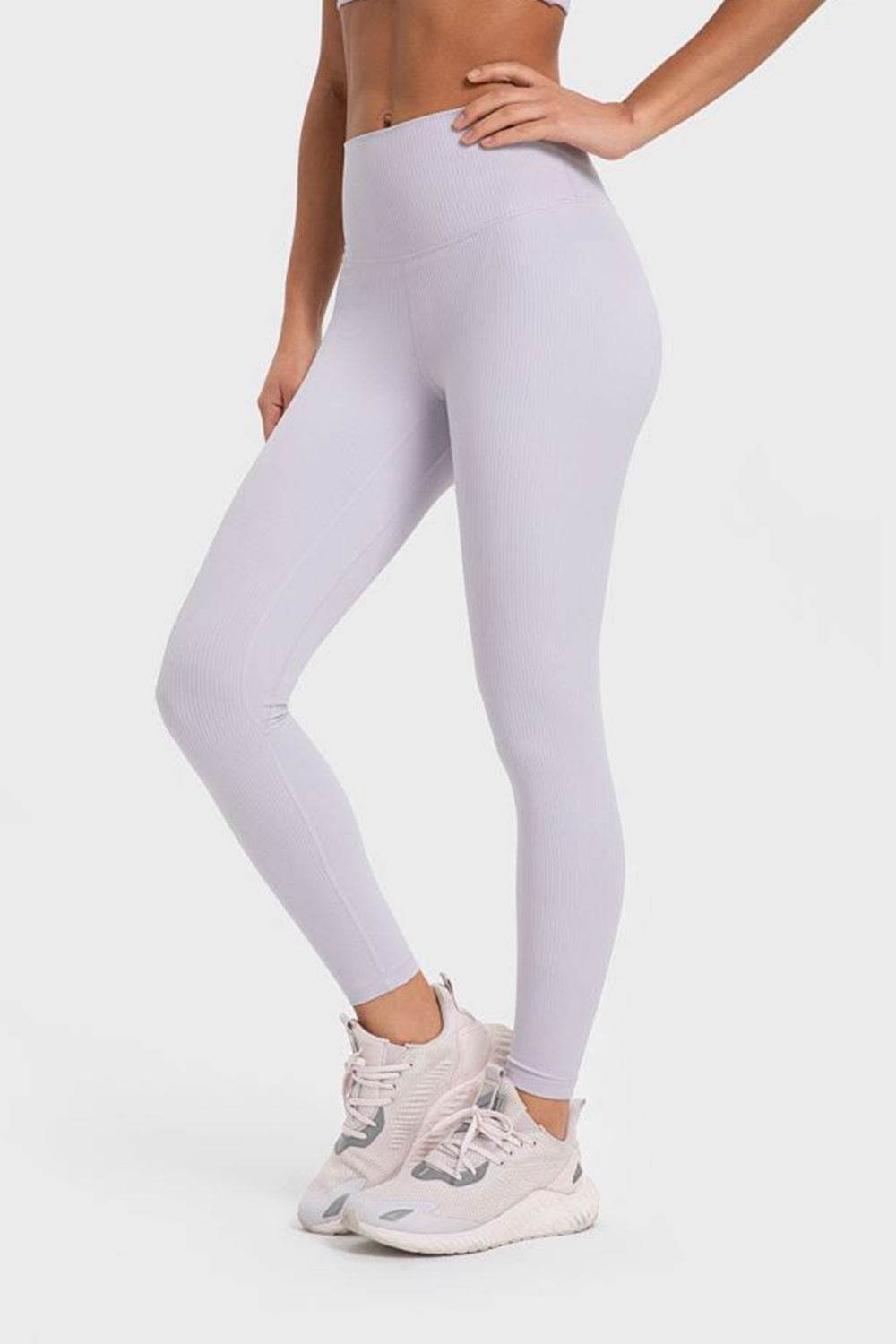 Millennia Highly Stretchy Wide Waistband Yoga Leggings - Selvanelle