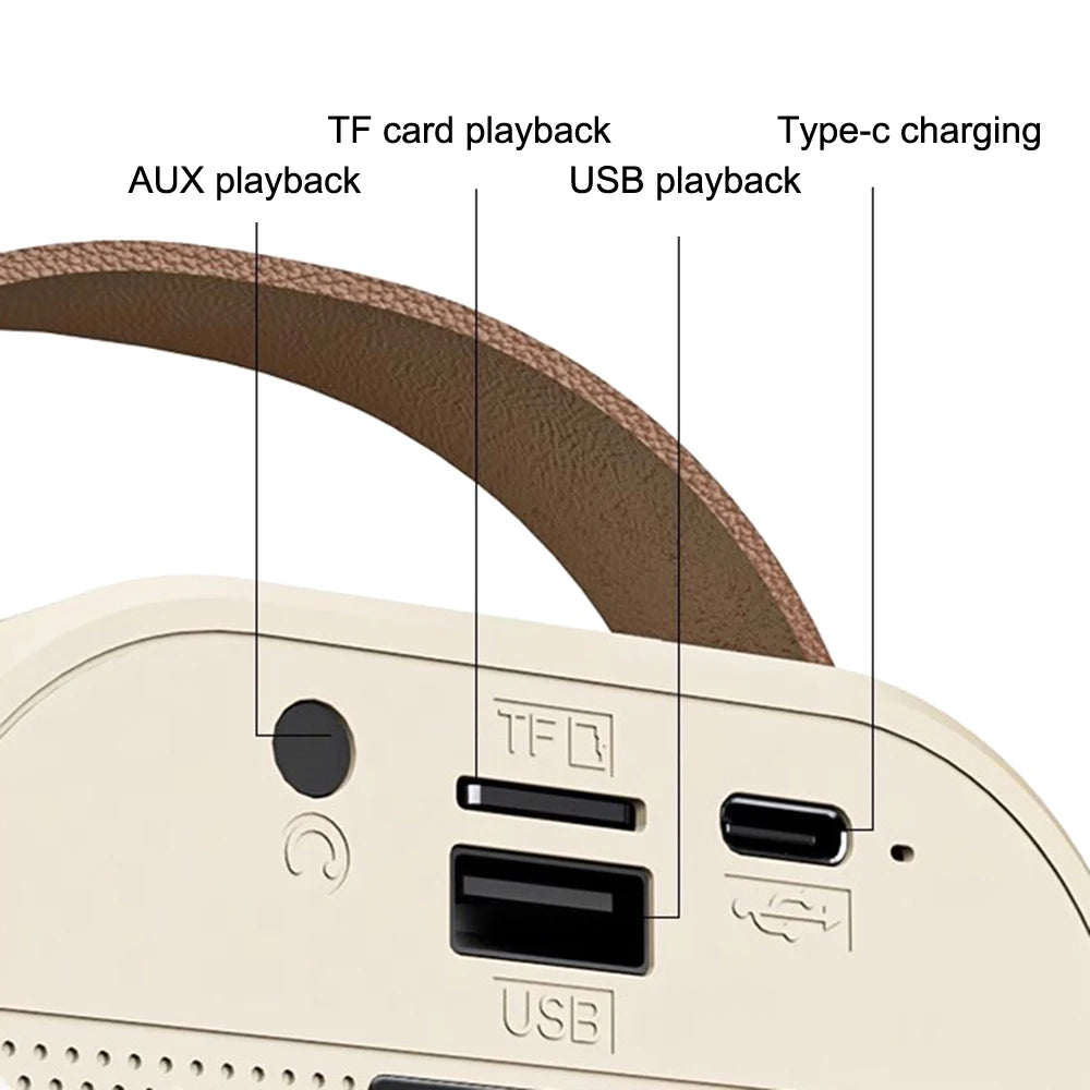 Professional Singing Bluetooth $peaker ColumnSpeaker High-end Ktv Karaoke Microphone Bluetooth Audio Wireless Mic