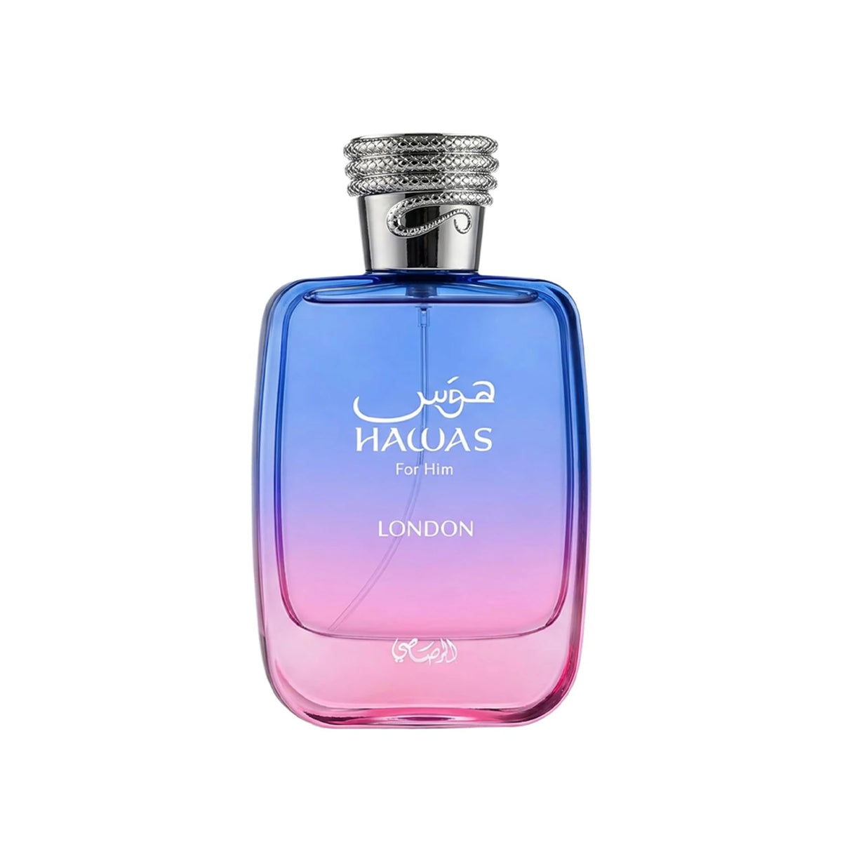 Rasasi Hawas London Men's EDP – Spicy Fruity Amber Aroma, 3.4 Fl Oz / 100 Ml