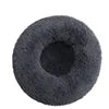 Nice Quality Drop Shipping Cute Animal Fluffy Dog Bed Premium Plush Donut Calming Bed for Pet