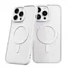 Transparent Magnetic Hard Case for with Clear Acrylic Shockproof Design Magnetic Ring Holder PMMA Material Unisex