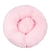 Nice Quality Drop Shipping Cute Animal Fluffy Dog Bed Premium Plush Donut Calming Bed for Pet