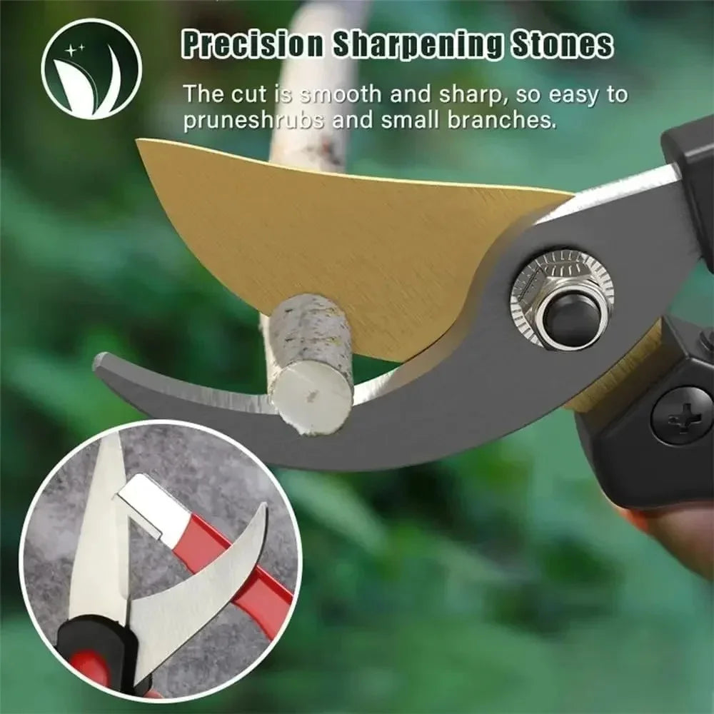 Professional Tungsten Diamond Ceramic Sharpening Stone for Kitchen Knife Scissor Garden Shears All Blades Cutting Tool Sharpener