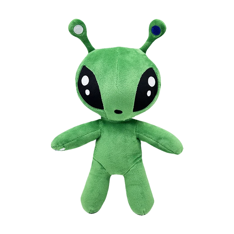 30cm Green Alien Plush Toy Anime Tentacle Horn Alien Monsters Horror Doll Boys Girls Soft Toys Stuffed Throw Pillow Kids Gifts