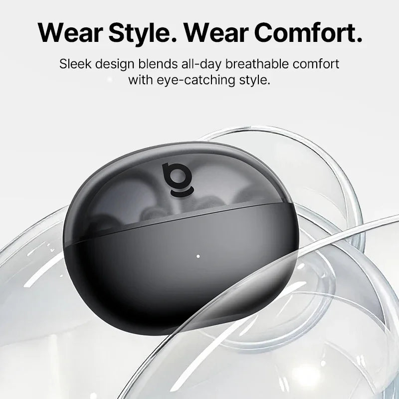 Baseus Bowie MC2 AIR Clip-on TWS Earbuds Ear Clips Wireless Earphones Bluetooth 6.0 Open Earrings 4 Mic ENC Sports Headphones