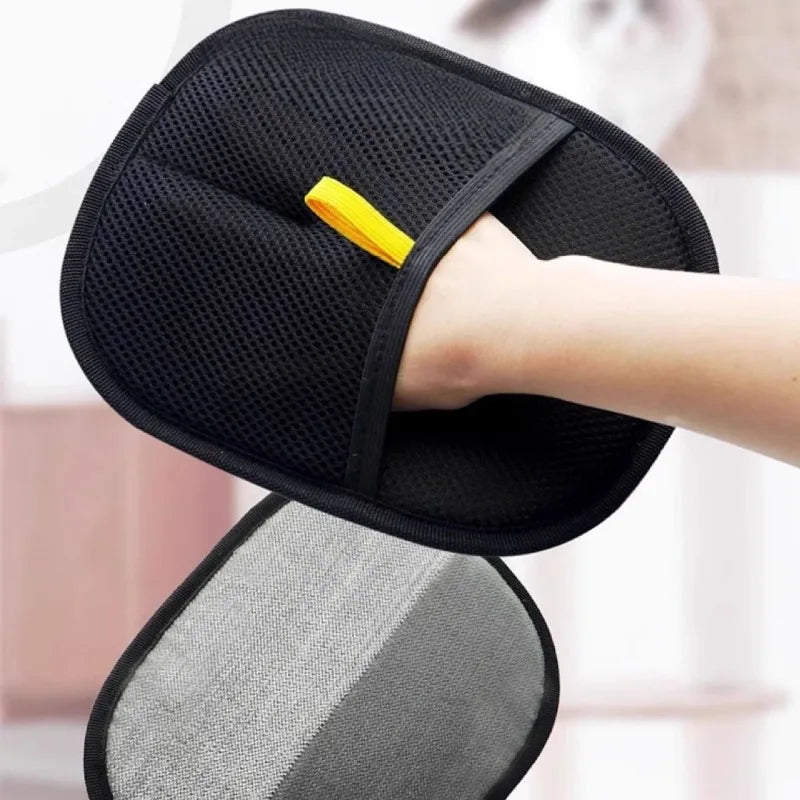 Cat Hair Brush Pet Removal Gloves Double-Sided Pet Grooming Gloves Kitten Cleaning Tool Dog Deshedding Brush Pet Supplies 