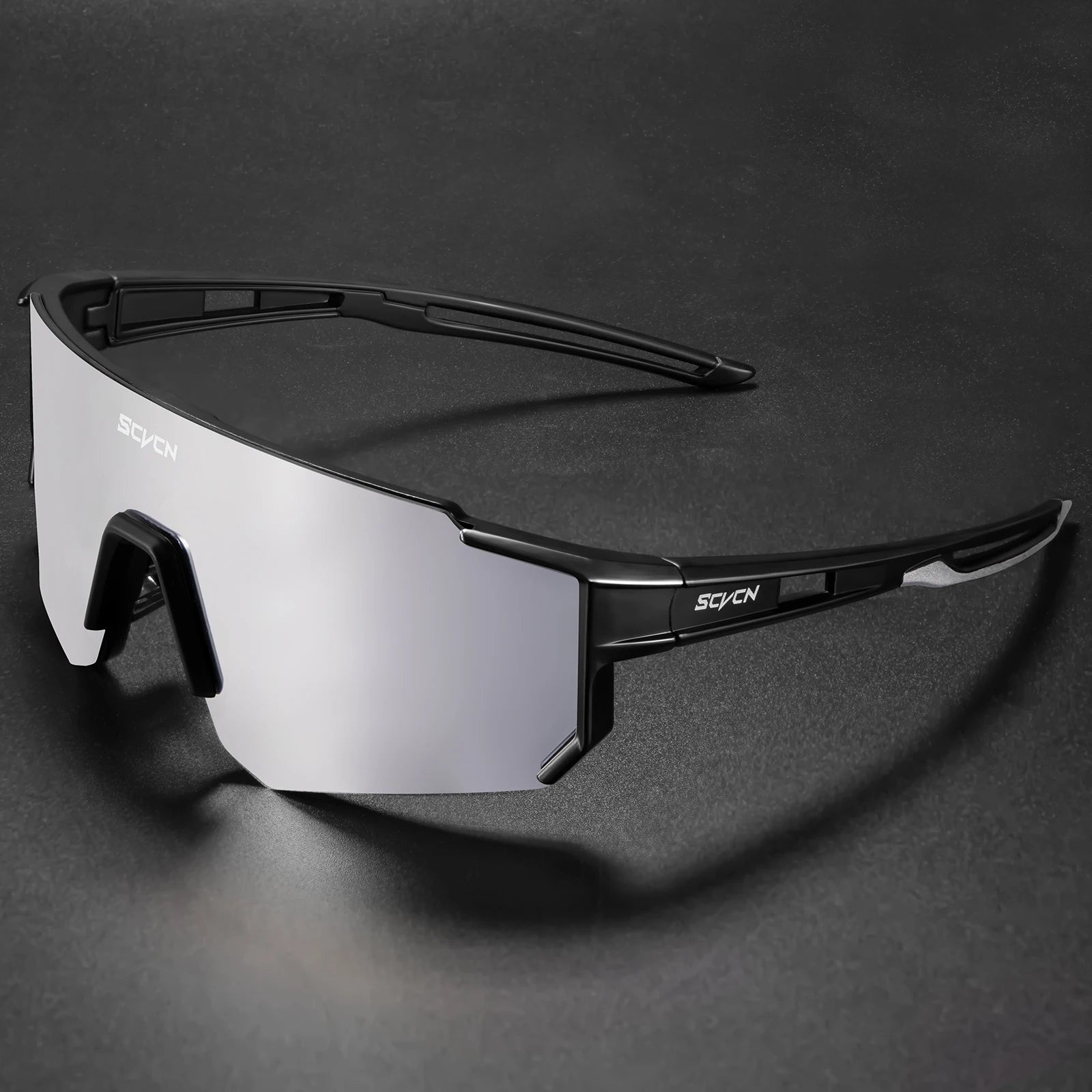 SCVCN New Outdoor Cycling Sunglasses Men Road Driving Bike Glasses Sports Mountain Climbing Women Bicycle Cycling UV400 Goggles