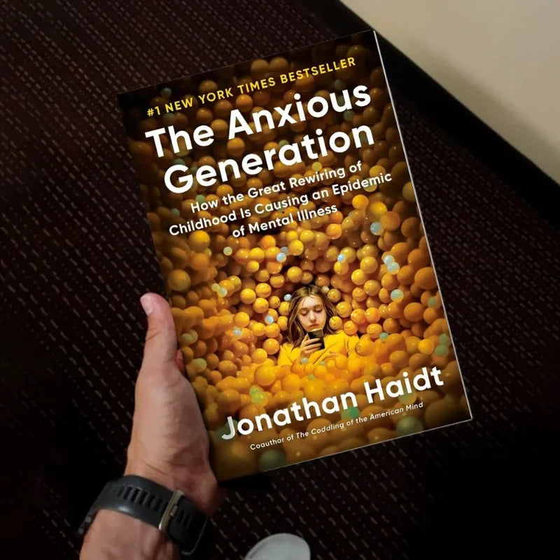 The Anxious Generation Books for Teen Mental Health Data-Driven Strategies for Parents Educators by Social Psychologist