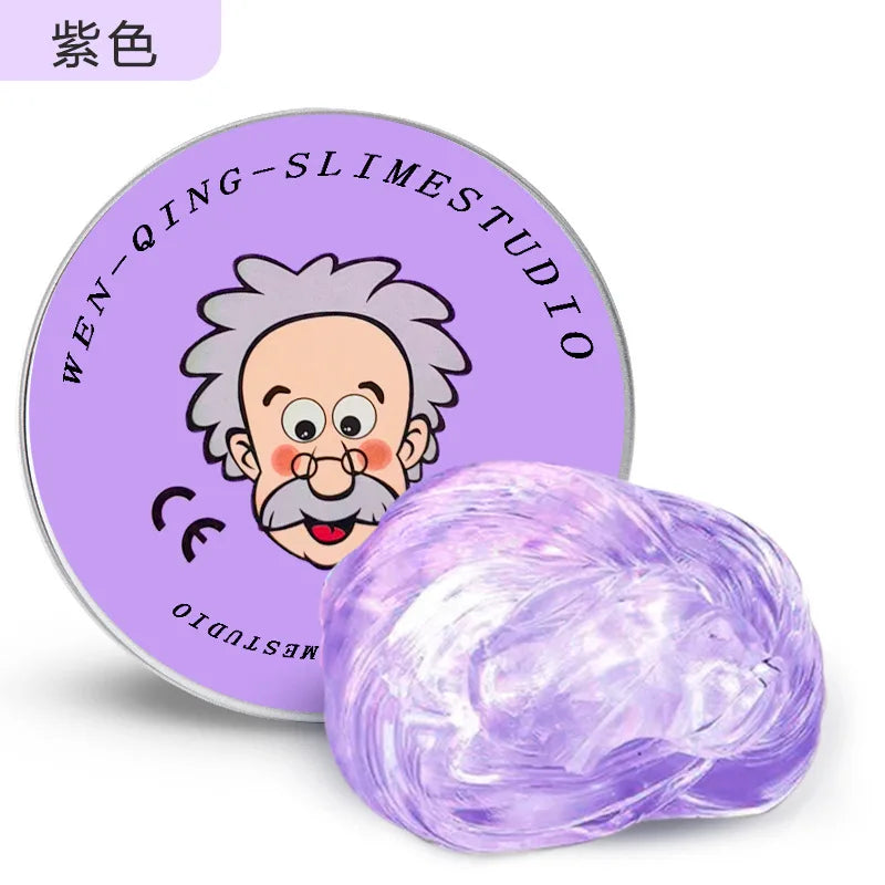 Reusable Putty Liquid Crystal Bouncy Slime Toy Set Mud Stress Relief Toys Color Clay Handmade DIY Handgum Playdough