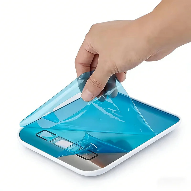 Digital Kitchen Scale 10/5kg-1g LED Display Stainless Steel Panel Electronic Scales for Home Food Snacks Weighing Baking Tools