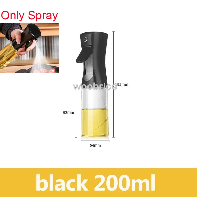 2in1 Kitchen Spray Oil Dispenser Oil Sprayer Polisher Or Only Brush Spray for Air Fryer Salad Grilling Roasting Cooking Kitchen