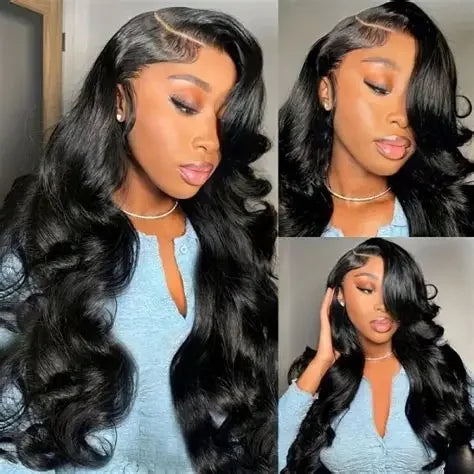 Brazilian Natural Body Wave Virgin Human Hair Wig HD Lace Frontal Closure 360 Wig 13x4 13x6 5x5 180% 200% Density 16-40 Inch Pre Bleached Knots