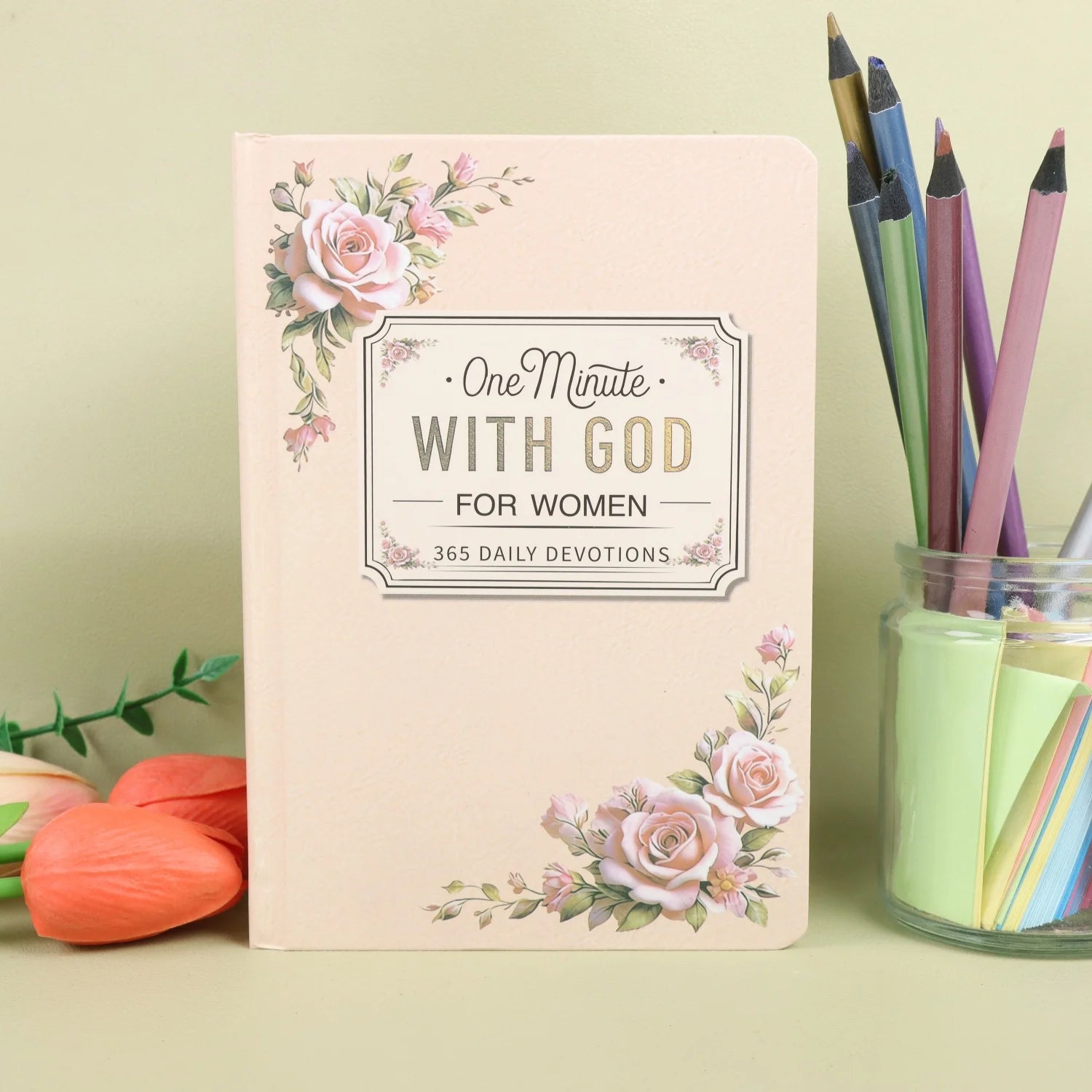 Spending a Minute with God: Women's Edition | Bible Study, Daily Spiritual Inspiration and Prayer Diary Gift for Women/Mothers