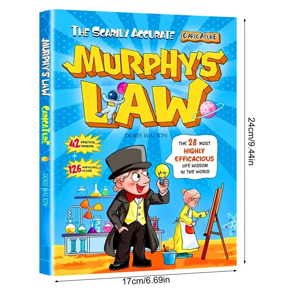 Murphy's Law English Learning Book for Kids 8-12 Years Old Builds Resilience & A Growth Mindset Provides Practical Real-World