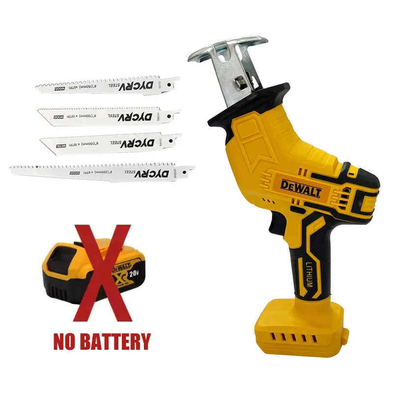 Dewalt 2800RPM Brushless Cordless Reciprocating Saw Electric Saw Multifunctional Saw for Metal Wood Pipe Cutting Power Tool 20V