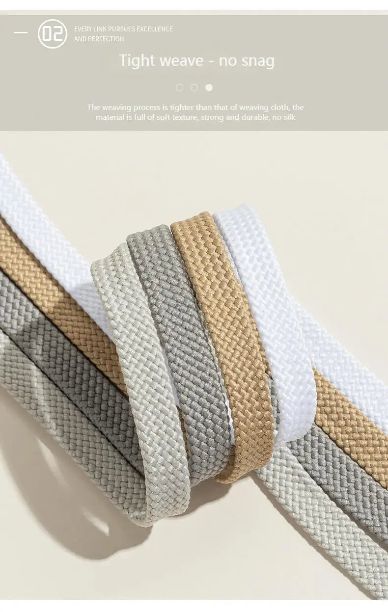 1Pair New Flat Classic Shoelaces for Sneakers Casual Shoe laces White Black Sports Shoelace Shoes Balanc String Shoe Accessories