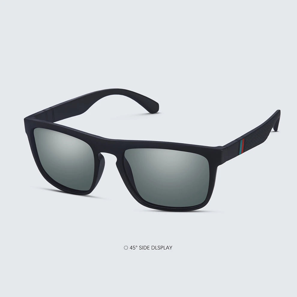 Fashion Square Vintage Polarized Sunglasses Men Women Retro Driving Fishing Sun Glasses UV400 Eyewear