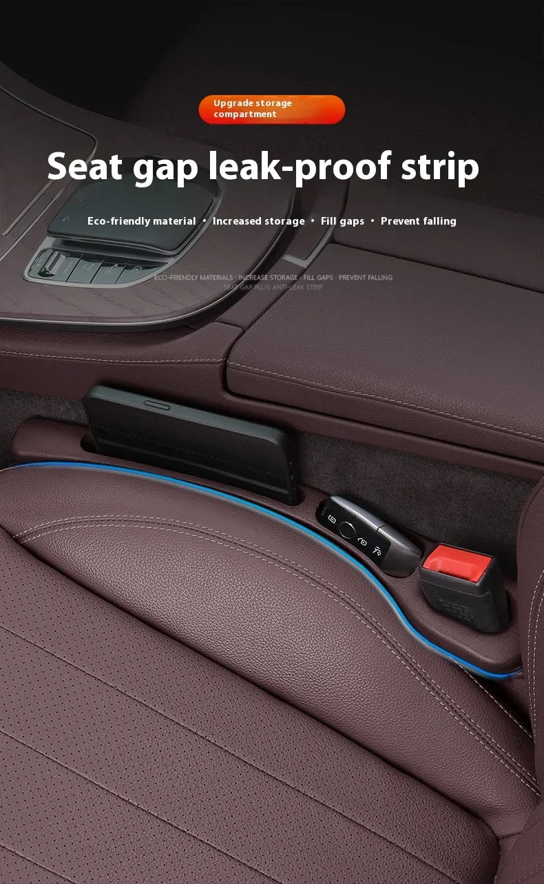 2pcs of Car Seat Gap Plug Strips Car Seat Gap Storage Box, Car Seat Position Storage Box Interior Decoration Items