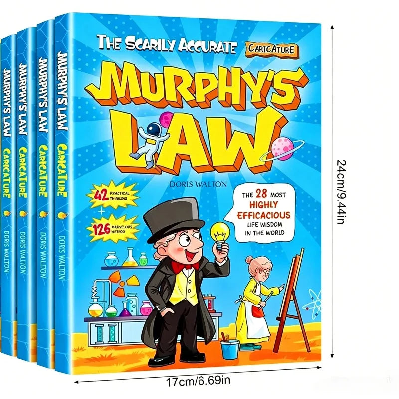 Murphy's Law English Learning Book for Kids 8-12 Years Old Builds Resilience & A Growth Mindset Provides Practical Real-World