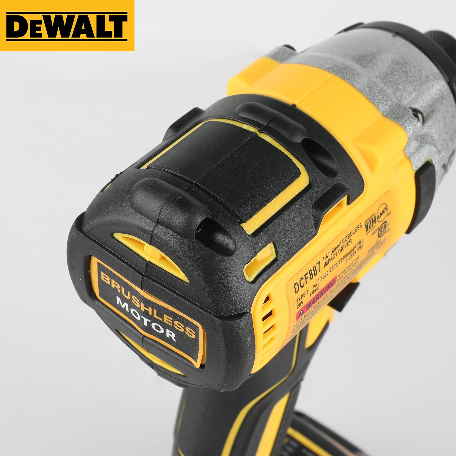 Dewalt brushless impact drill, DCF887 205N. M, 20V Dewalt battery wireless screwdriver