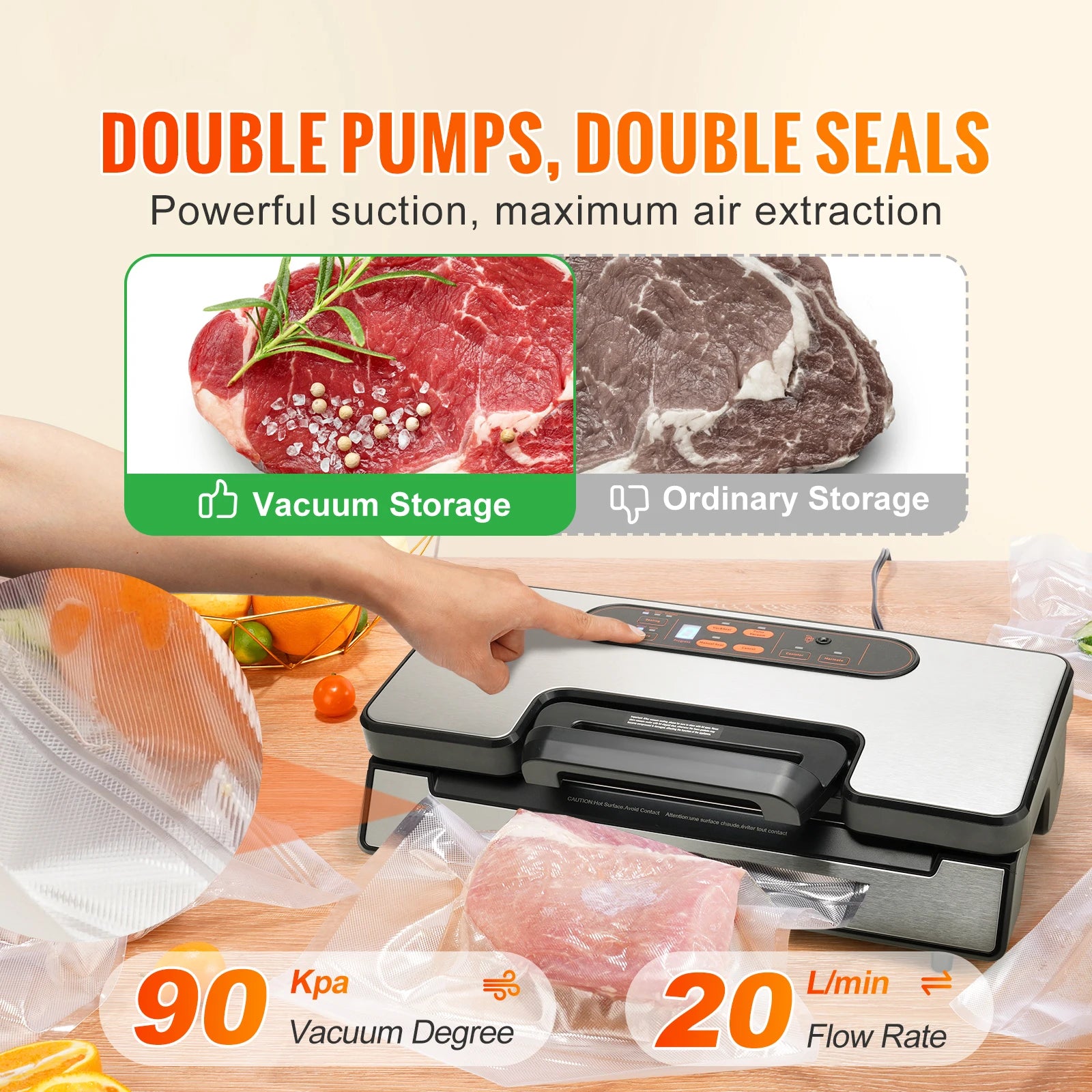 Kitchen Vacuum Food Sealing Machine