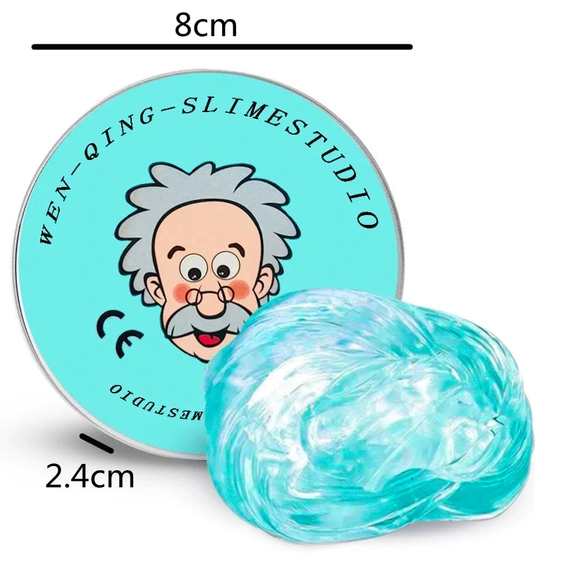 Reusable Putty Liquid Crystal Bouncy Slime Toy Set Mud Stress Relief Toys Color Clay Handmade DIY Handgum Playdough