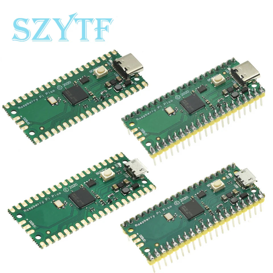 PICO dual-core RP2040 supports Mciro/TYPE-C Python Microcontroller Development Board for Raspberry pi