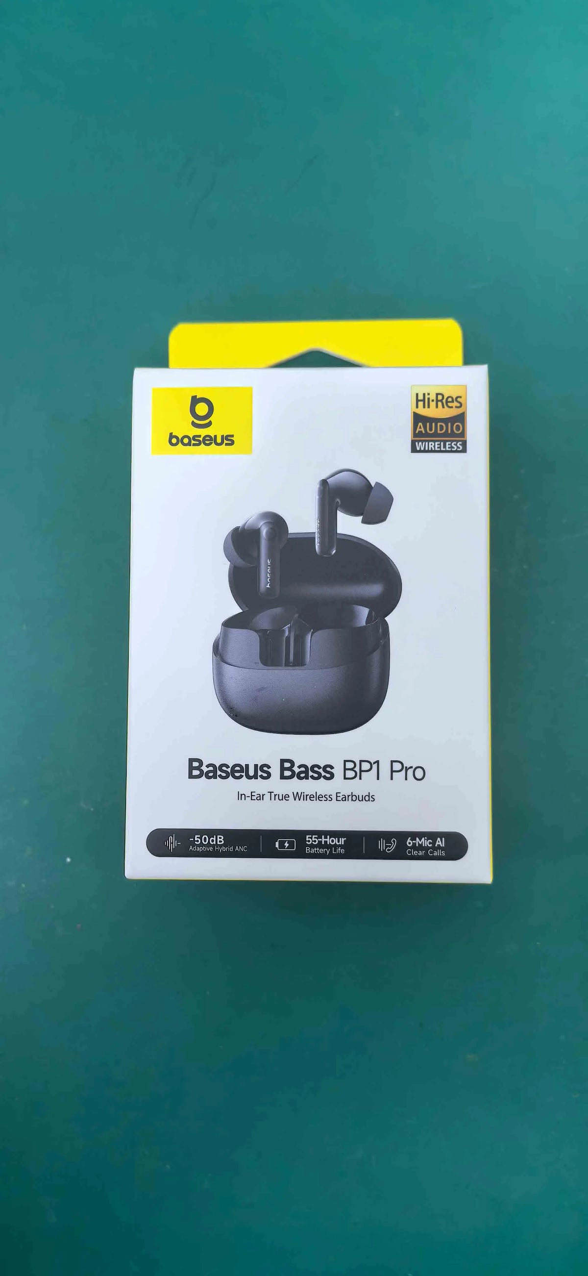 Baseus EP10 Pro ANC Earbuds Wireless Bluetooth 6.0 Earphones 50dB Realtime Adaptive Headphones 6 Mic Hi-Res LDAC IP55 Ear Buds