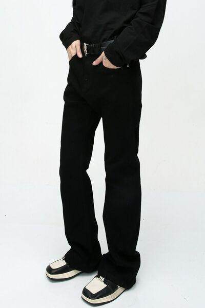 Mid Rise Jeans with Pockets for Stylish Everyday Wear - Selvanelle