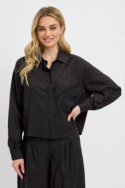 RISEN Button Down Long Sleeve Shirt for Timeless Style - Selvanelle