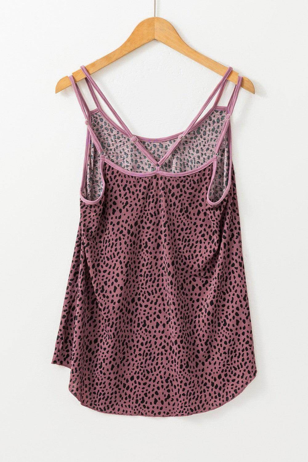 Stylish Printed Round Neck Cami for Everyday Wear - Selvanelle