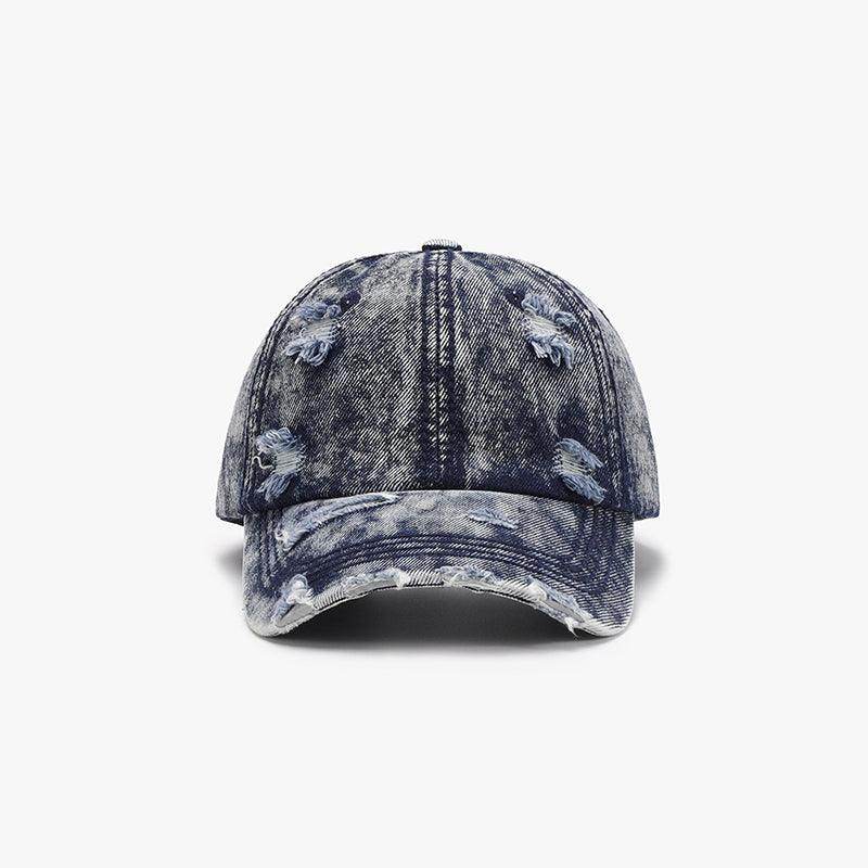 Distressed Cotton Baseball Cap for Casual Style and Comfort - Selvanelle
